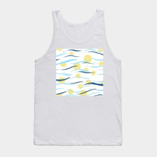 Wavy Pattern Tank Top